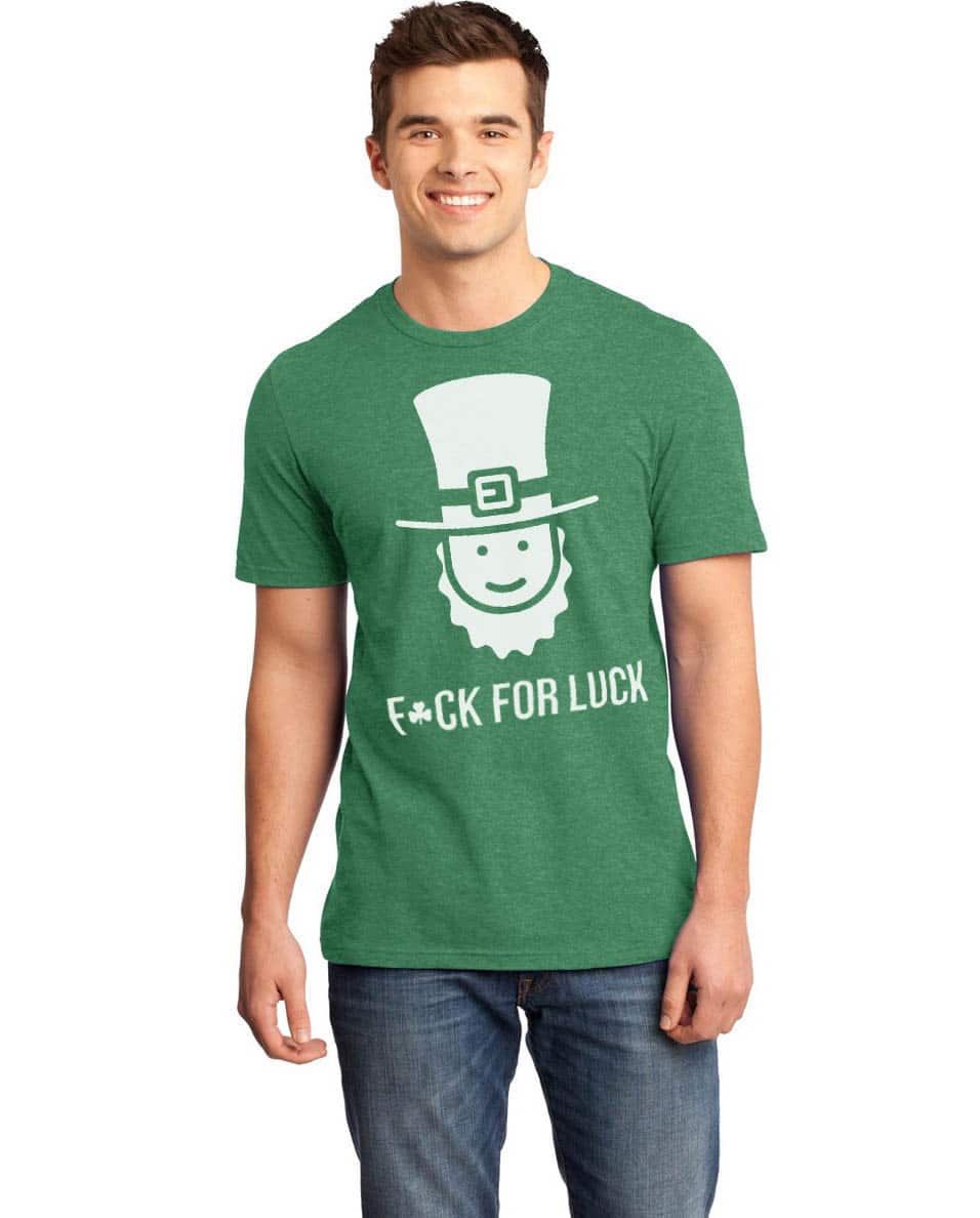 Ajaxx63 F-ck for Luck Men's Flip T-Shirt