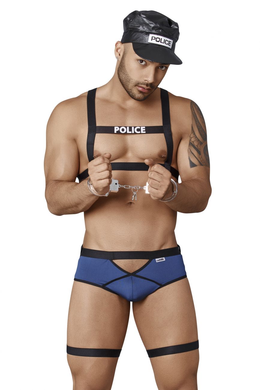CandyMan Underwear Men's Sexy Police Costume