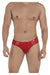 Male underwear model wearing CandyMan Underwear Sexy Lace Jockstrap available at MensUnderwear.io