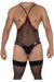 CandyMan Underwear Mesh-Lace Bodysuit available at www.MensUnderwear.io - 2
