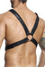 DNGEON Leatherwear Cross Chain Men's Harness available at www.MensUnderwear.io - 1