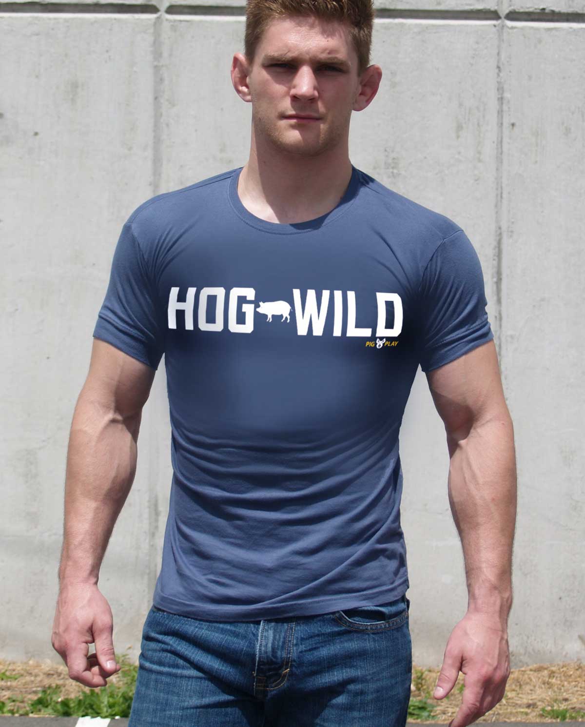 Ajaxx63 Hog Wild Men's T-Shirt