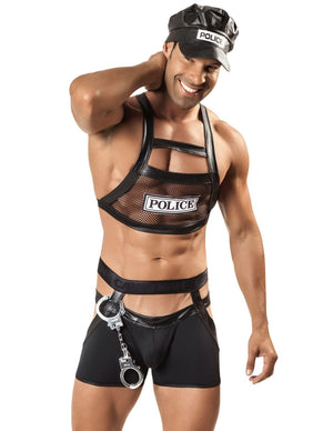 CandyMan Underwear Men's Police Outfit