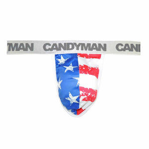 CandyMan Underwear Men's Patriotic Thong