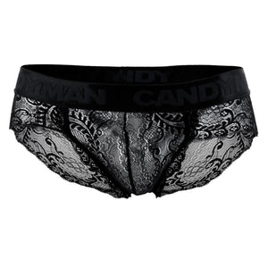 CandyMan Underwear Men's Lace Briefs