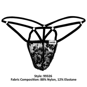CandyMan Underwear Men's Lace Thongs
