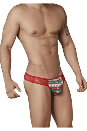 CandyMan Underwear Men's Sexy Holiday Thongs