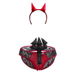 CandyMan Underwear Men's Sexy Devil Costume