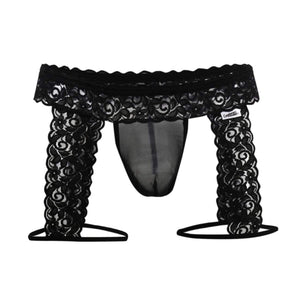 CandyMan Underwear Men's Sexy Lace Thongs
