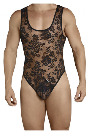 CandyMan Underwear Men's Lace Bodysuit