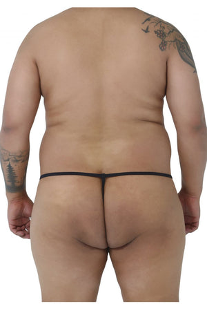 CandyMan Underwear Basic Men's Plus Size Thong available at www.MensUnderwear.io - 8