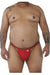 CandyMan Underwear Basic Men's Plus Size Thong available at www.MensUnderwear.io - 1