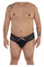 CandyMan Underwear Men's Sexy Lace Plus Size Jockstrap available at www.MensUnderwear.io - 1
