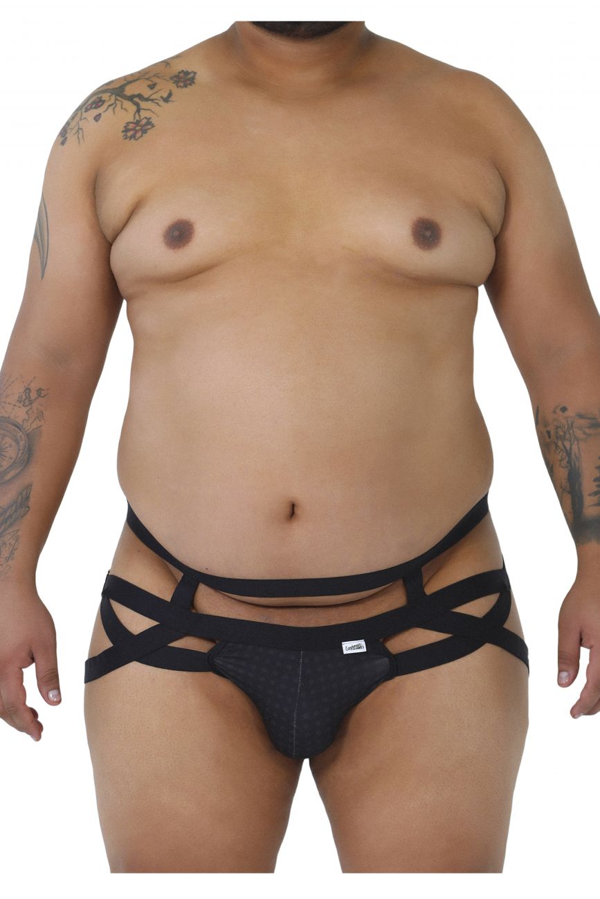 CandyMan Underwear Men's Plus Size Jockstrap available at www.MensUnderwear.io - 1