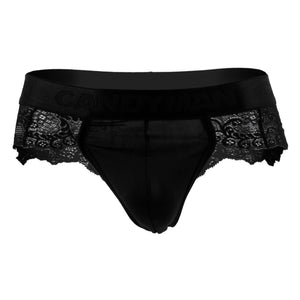 CandyMan Plus Size Men's Lace Thongs - available at MensUnderwear.io - 4