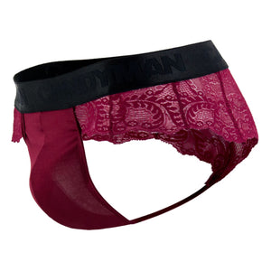 CandyMan Plus Size Men's Lace Thongs - available at MensUnderwear.io - 11