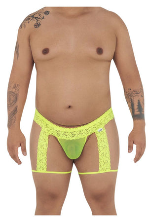 CandyMan Underwear Men's Plus Size Lace Thongs available at www.MensUnderwear.io - 12