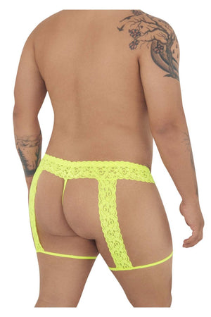 CandyMan Underwear Men's Plus Size Lace Thongs available at www.MensUnderwear.io - 13