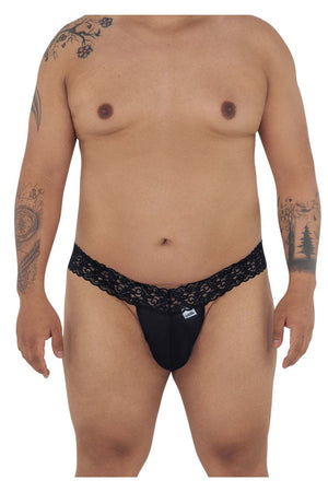 CandyMan Underwear Alluring Men's Plus Size Thongs available at www.MensUnderwear.io - 1