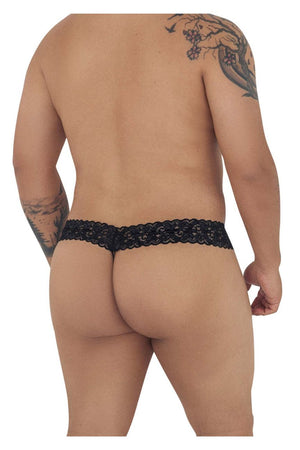CandyMan Underwear Alluring Men's Plus Size Thongs available at www.MensUnderwear.io - 2