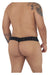 CandyMan Underwear Alluring Men's Plus Size Thongs available at www.MensUnderwear.io - 1