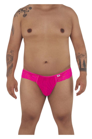 CandyMan Underwear Men's Plus Size Lace Thongs available at www.MensUnderwear.io - 7