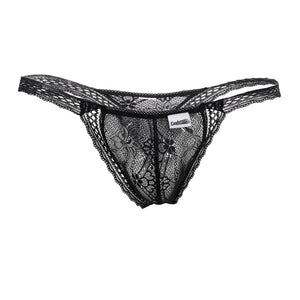 CandyMan Underwear Double Lace Men's Plus Size Thongs available at www.MensUnderwear.io - 4
