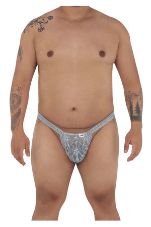 CandyMan Underwear Double Lace Men's Plus Size Thongs available at www.MensUnderwear.io - 7