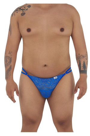 CandyMan Underwear Lace G-String Men's Plus Size Thongs available at www.MensUnderwear.io - 18