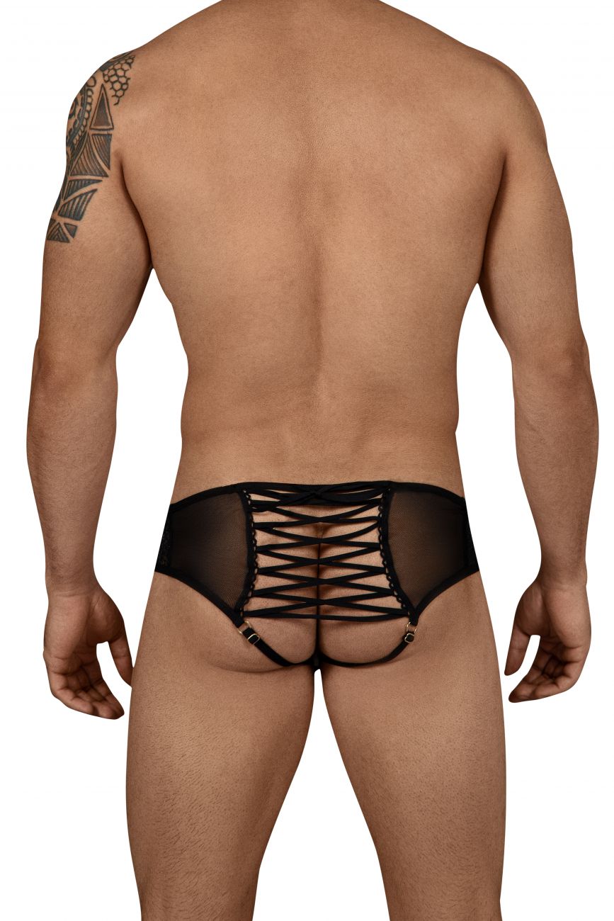 Men's underwear CandyMan Underwear Lace-Mesh Briefs 1 available at MensUnderwear.io