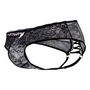 Men's underwear CandyMan Underwear Lace-Mesh Briefs 5 available at MensUnderwear.io