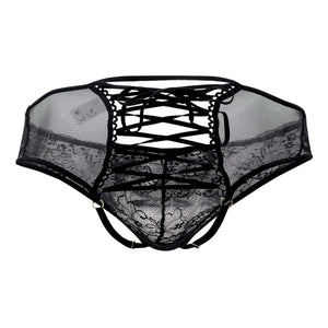 Men's underwear CandyMan Underwear Lace-Mesh Briefs 6 available at MensUnderwear.io