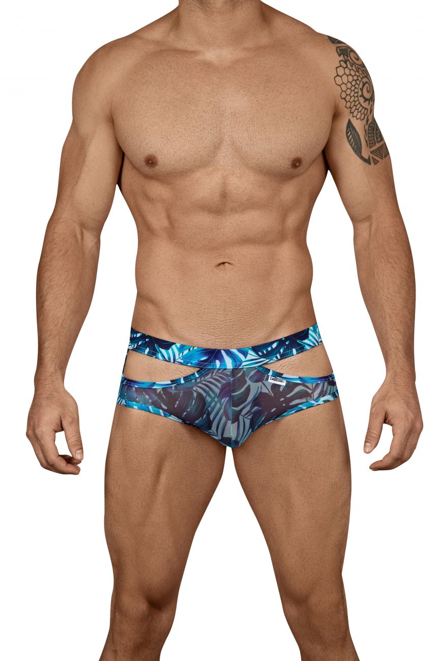 Men's underwear CandyMan Underwear Men's Floral Briefs 1 available at MensUnderwear.io