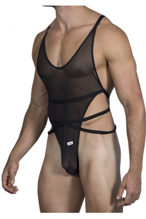 CandyMan Underwear Men's Mesh Bodysuit - available at MensUnderwear.io - 3