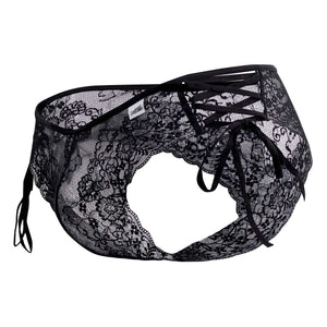 CandyMan Underwear Men's Side Tie Lace Bikini - available at MensUnderwear.io - 5