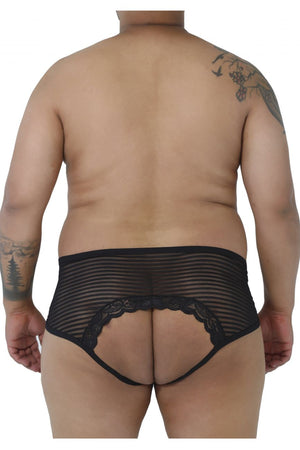 CandyMan Underwear Lace Mesh Plus Size Jockstrap available at www.MensUnderwear.io - 2