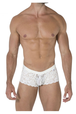CandyMan Underwear Men's Heart Lace Trunks - available at MensUnderwear.io - 14