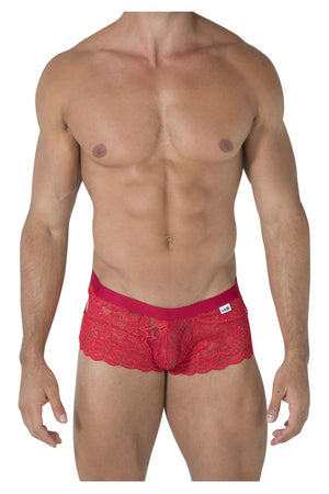 CandyMan Underwear Men's Heart Lace Trunks - available at MensUnderwear.io - 29
