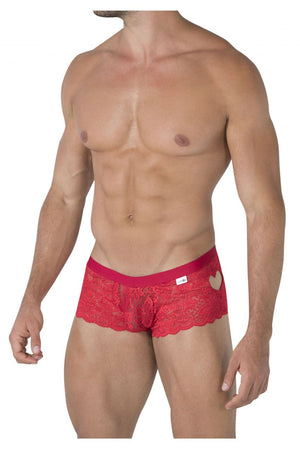 CandyMan Underwear Men's Heart Lace Trunks - available at MensUnderwear.io - 31