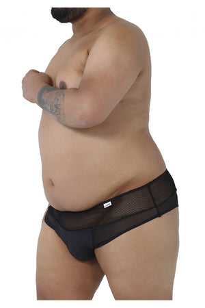 CandyMan Underwear Men's Plus Size Mesh Briefs - available at MensUnderwear.io - 3