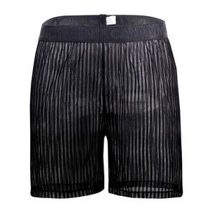CandyMan Underwear Men's Plus Size Mesh Lounge Shorts - available at MensUnderwear.io - 4