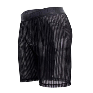 CandyMan Underwear Men's Plus Size Mesh Lounge Shorts - available at MensUnderwear.io - 5