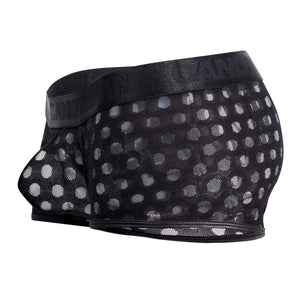 CandyMan Underwear Men's Polka Mesh Plus Size Trunks available at www.MensUnderwear.io - 5