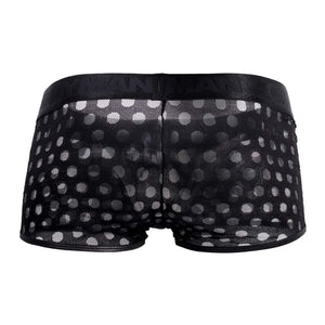CandyMan Underwear Men's Polka Mesh Plus Size Trunks available at www.MensUnderwear.io - 6