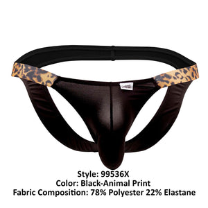 CandyMan Underwear Plus Size Men's Bikini Jockstrap available at www.MensUnderwear.io - 19
