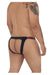 CandyMan Underwear Plus Size Men's Bikini Jockstrap available at www.MensUnderwear.io - 1