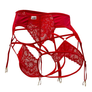 CandyMan Underwear Plus Size Men's Lace Garter-Jockstrap available at www.MensUnderwear.io - 11