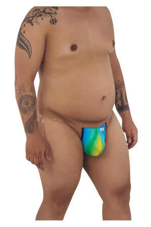 CandyMan Underwear Invisible Micro Men's Plus Size G-String available at www.MensUnderwear.io - 3