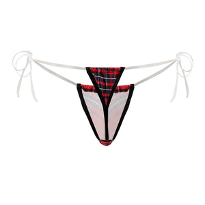 CandyMan Underwear Invisible Micro Men's Plus Size G-String available at www.MensUnderwear.io - 12