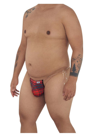 CandyMan Underwear Invisible Micro Men's Plus Size G-String available at www.MensUnderwear.io - 9